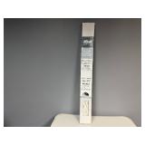 Bali Light Filtering Vinyl Blind in White 35" x 64"