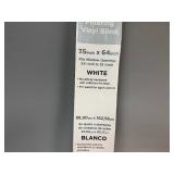 Bali Light Filtering Vinyl Blind in White 35" x 64"