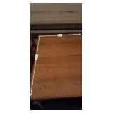 Vintage Wooden Dining Table with Four Matching Chairs