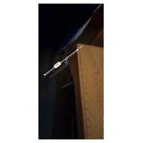 Vintage Wooden Dining Table with Four Matching Chairs