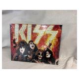 Kiss and ZZ Top Tin Signs 16" x 12.5". New in Wrap.
