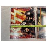 Kiss and ZZ Top Tin Signs 16" x 12.5". New in Wrap.