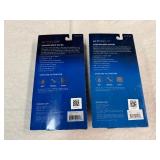 Two Mission Cooling Neck Gaiters (Blue and Black)