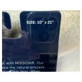 Two Mission Cooling Neck Gaiters (Blue and Black)