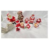 Assorted Vintage Santa Lot as shown in photos