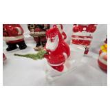 Assorted Vintage Santa Lot as shown in photos