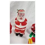 Assorted Vintage Santa Lot as shown in photos