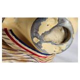 German Bisque Baseball Boy Doll with Removable arms, Approx 28"Tall