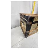 Small Travel Trunk, Latches work and Handles Sturdy