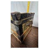 Small Travel Trunk, Latches work and Handles Sturdy
