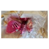 Assorted Vintage Christmas Lot with Paper Mache Santa/Snowman