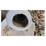 Assorted Vintage Christmas Lot with Paper Mache Santa/Snowman