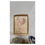 Assorted Vintage, Rubber Lamb, Butter Dish,  Planter, Doll Comb/Brush Set