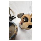 Small Rocking Horse, Roly Poly Bear, Dog Toy, Stone Dish, and Various