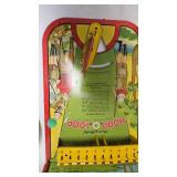 Vintage Sewing Set/Puzzles, Hoop A Loop Game, Spin Top