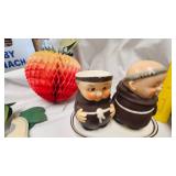 Vintage Honeycomb Fuit Decorations, Child