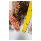 Vintage Wheel of Fortune Game, Hanna Barbara Litho Pail, and Stuffed Anmals