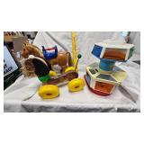 Karasuel Kitcher, Fisher Price Wobble Dog, Horse Toy