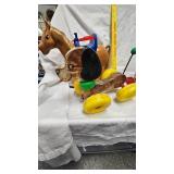 Karasuel Kitcher, Fisher Price Wobble Dog, Horse Toy