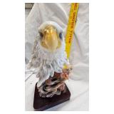 Stamp Album, Eagle Statue, Historical Sites of Kandiyohi Print