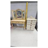 Toy Dresser and Vanity, good Shape