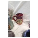 Stoneware Mugs, Coors Light and Renaissance