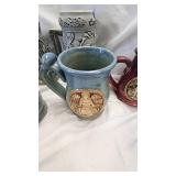 Stoneware Mugs, Coors Light and Renaissance