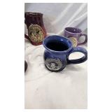 Stoneware Mugs, Coors Light and Renaissance