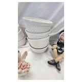 7 Porcelain Ramakins, and Figurines