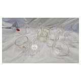 10 Punch Cups and Sugar/Creamer Set