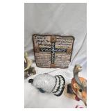 Assorted Vintage Figurines, Duck Planter