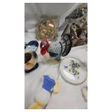 Assorted Vintage Figurines, Duck Planter