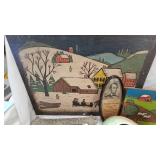 Pictures, Navajo Stoneware, and Vintage Items