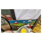 Pictures, Navajo Stoneware, and Vintage Items