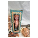 Vintage Porcelain, Plastic/Rubber Toys