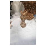 Topiary, Porcelain Doll, Cast Iron Framed Mirrors