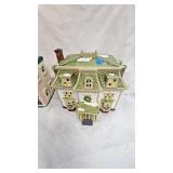 Snow Village Style Christmas Village Pieces