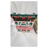 Snow Village Style Christmas Village Pieces