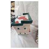 Snow Village Style Christmas Village Pieces