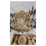 Vintage Tea Set, Plastic Wall Sconce