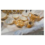 Vintage Tea Set, Plastic Wall Sconce