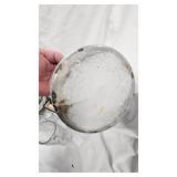 LaSalle  Watch amd stiffed Doll, Minature Clear Glassware