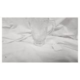 LaSalle  Watch amd stiffed Doll, Minature Clear Glassware