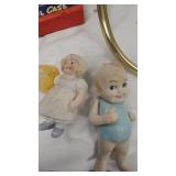 Mickey Pencil Case, Plates, Porcelain Figures,