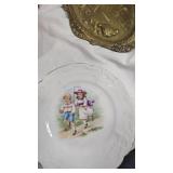 Mickey Pencil Case, Plates, Porcelain Figures,