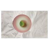 Fenton Vase/Decanter with Grap Pattern