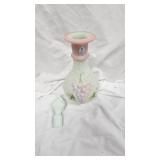 Fenton Vase/Decanter with Grap Pattern