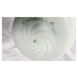 Fenton Vase/Decanter with Grap Pattern