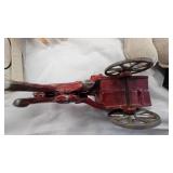 Cameo Watch/Cast Iron Horse/Wagon Toy, Brass Envelope Holder