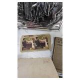 Fabrege Style Egg, Plates, Grape Vine Flower Pot, Horse Tin Box